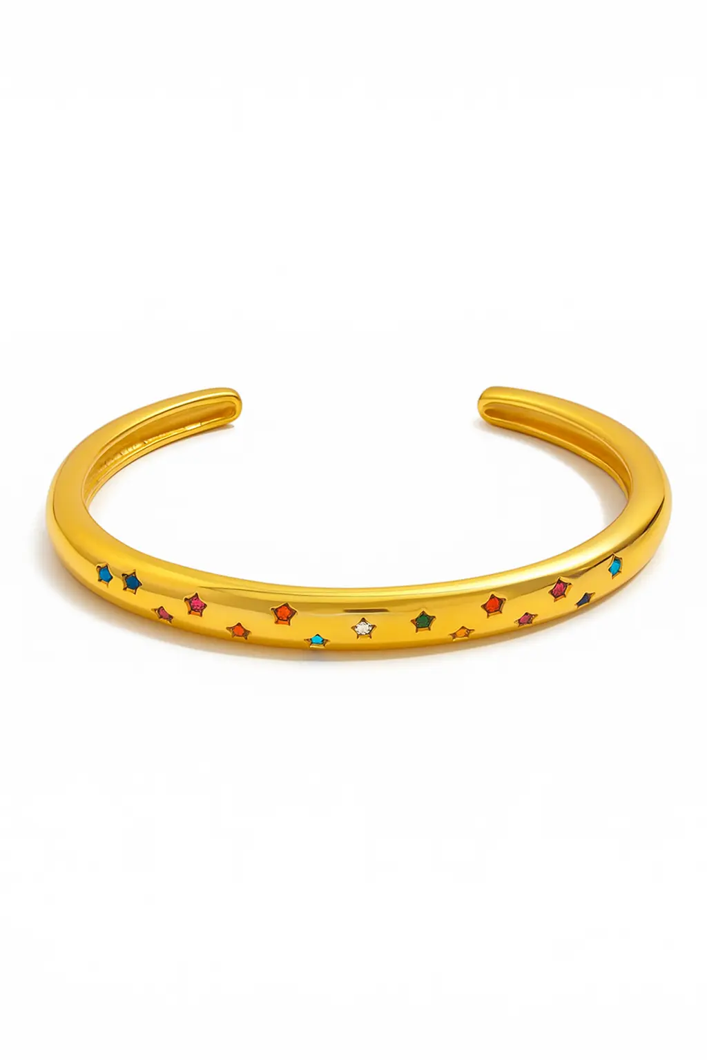 צמיד קשיח זהב - צמיד פלדת אל חלד זהב