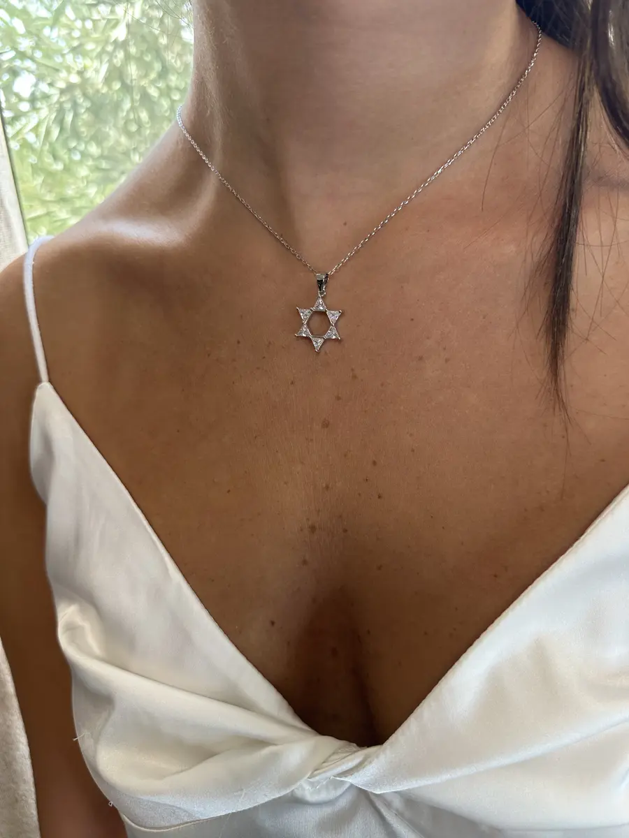 שרשרת בגטים מגן דוד