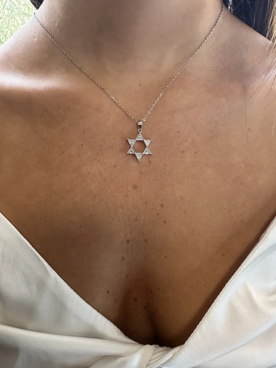 שרשרת מגן דוד -בוטיק 925