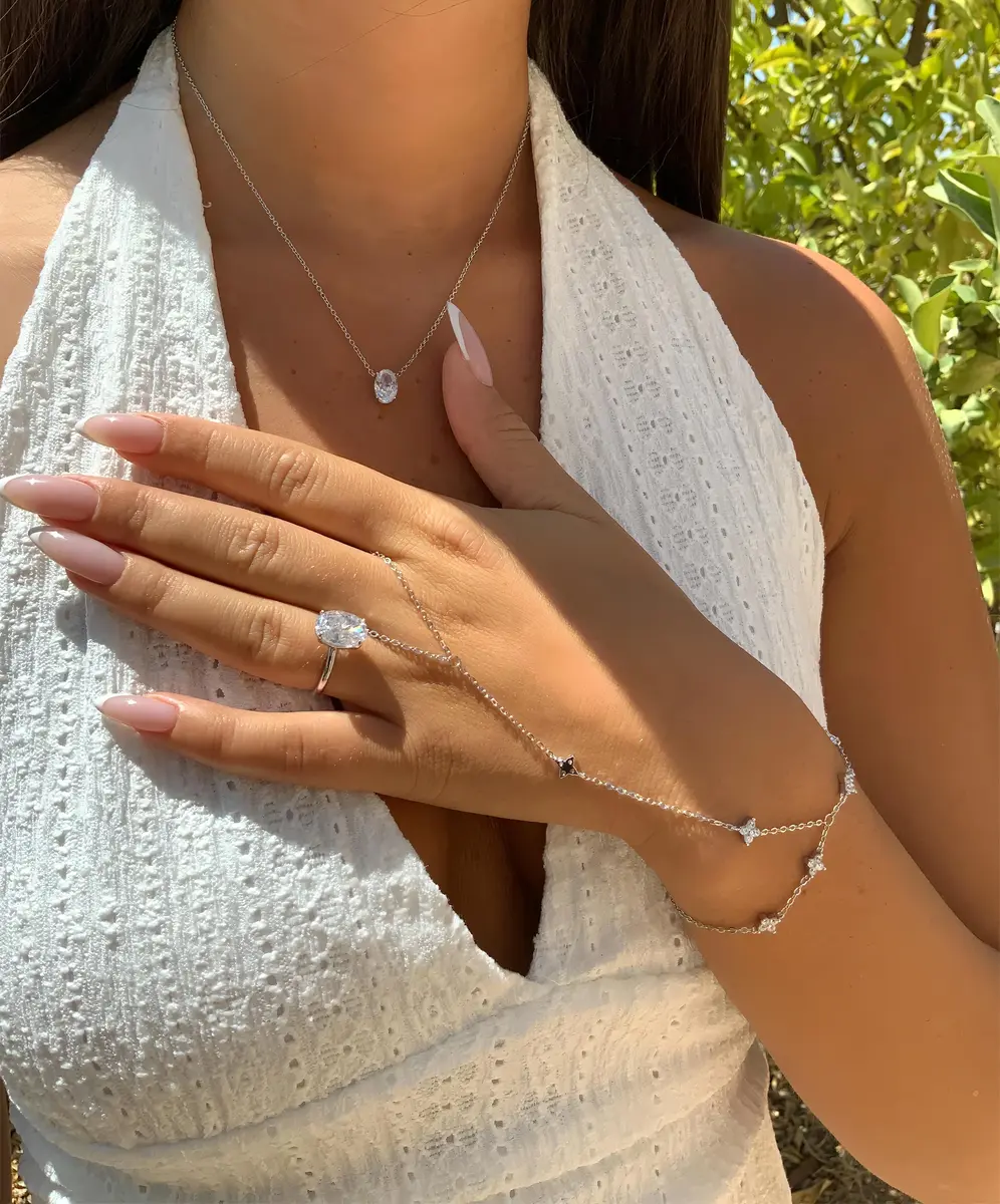 שרשרת אובלית אמור (1)