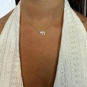 שרשרת חי עדינה מכסף 925