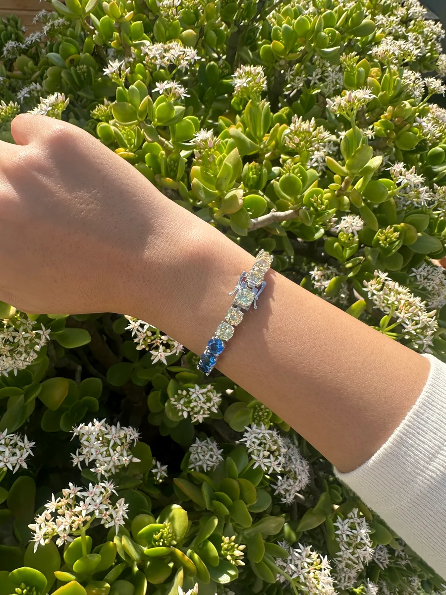 צמיד טניס צבעוני ריינבואו